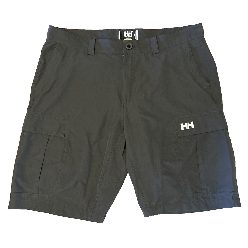 Helly Hansen Mens 38 Gray Cargo Shorts Outdoor Utility Hiking‎ Camping Travel